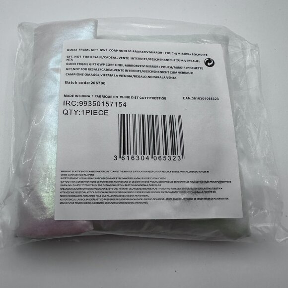 Gucci Heart Shaped Mirror Pink Novelty Item New in Original Packaging Great Gift - Picture 8 of 8